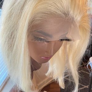 613 Transparent Lace frontal wig